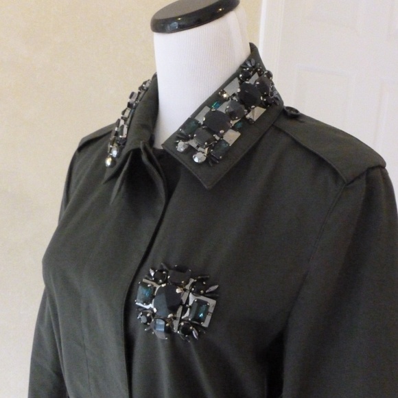 Burberry Prorsum Embellished Trench Made in Italy - Picture 5 of 8